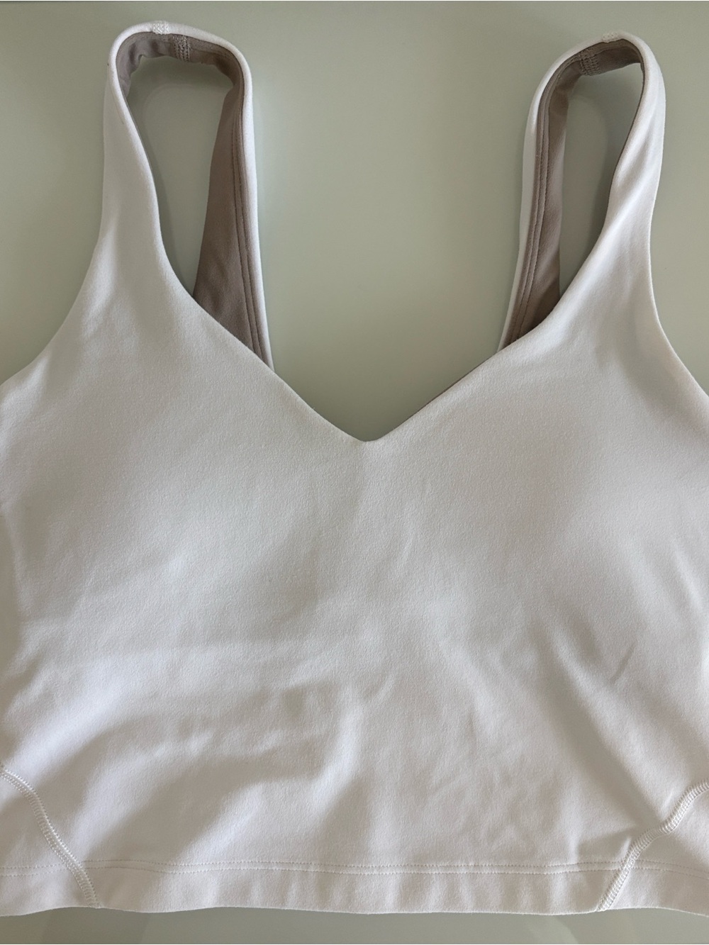 Lululemon White AlignTank